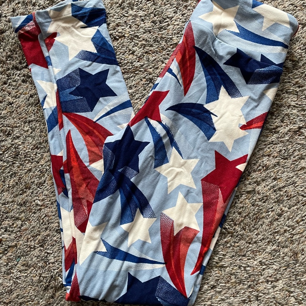 Tween 4th of July leggings!